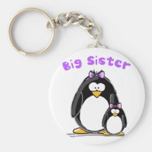 Big sister Penguin Key Chains
