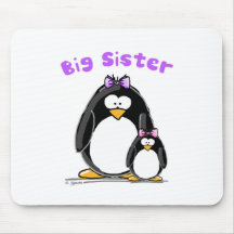 Big sister Penguin Mousemats