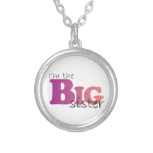 Big Sister - purple pink Necklace