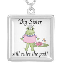 Big Sister Rules the Pad Gifts Jewelry