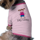 big sister stick figure dog clothing
