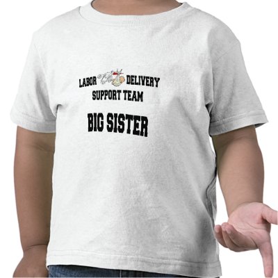 Big Sister T-Shirt by Maternity_T_Shirts