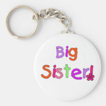 Big Sister T-shirts and Gifts Keychains