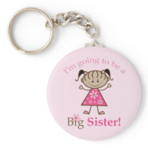Big Sister To Be Stick Figure Girl Ethnic