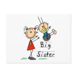 Big Sister with Little Brother Tshirts and Gifts postcards