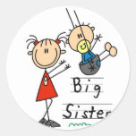 Big Sister with Little Brother Tshirts and Gifts Sticker