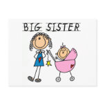 Big Sister with Little Sis Tshirts Postcard
