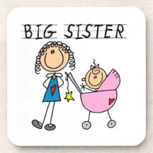 Big Sister With Little Sister Gifts Coasters