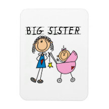 Big Sister With Little Sister Gifts Magnet