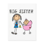 Big Sister with Little Sister T-shirts and Gifts Postcards