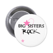 Big Sisters Rock Button