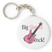 Big Sisters Rock Keychain