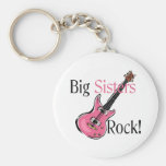 Big Sisters Rock Keychain