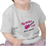 Big Sisters Rock! with Pink Guitar Shirts