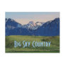 Big Sky Country Postcard