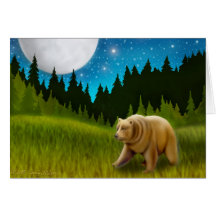 Big Sky Grizzly Card