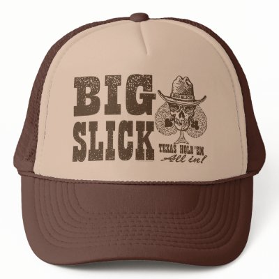 Big Slick Texas Hold'em Hat by mudgestudios