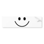 big smile bumper sticker