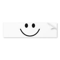 big smile bumper sticker