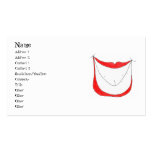 BIG SMILE profile card business cards