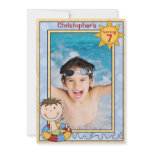 Big Splash - Photo Birthday Party  Invitation