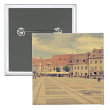 Big Square, Sibiu Pinback Button