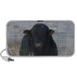 Big Strong Black Bull Tumbleweeds - Toro - Taurus Ipod Speakers