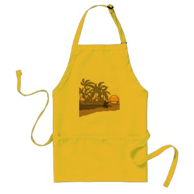 Big Sunset Chef's Apron by DriveIndustries