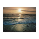 Big Sur Sunset Postcard