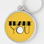 Big Thank You black Premium Keychain