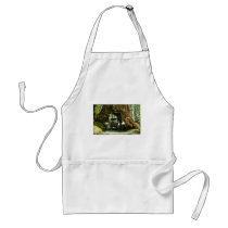 Big Tree Wawona, Mariposa Grove, CA Vintage Apron