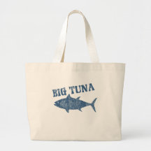 Big Tuna Tote Bags