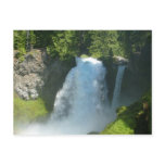 big waterfall post card