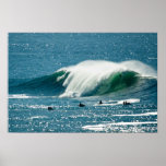 Big wave at Mavricks Print