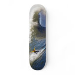 Big Wave at the Mavericks Surfing Competition Custom Skate Board