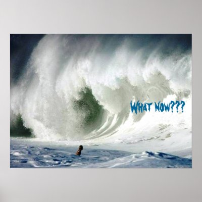 Big Wave Poster by hsonkin