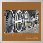 Big wheels keep on turning... print
