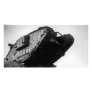 Big World War I Tank Mk IV Female F4 Flirt II Customised Photo Card