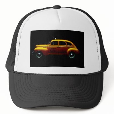 Big Yellow Cab Hat by SNAPPYDAVE