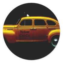 Big Yellow Cab Stickers