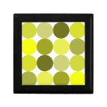 Big Yellow Polka Dots Gift Box