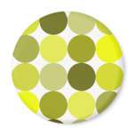 Big Yellow Polka Dots Magnets