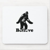 Bigfoot Believe Mousepad