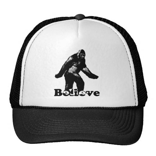 Bigfoot Believe Trucker Hats
