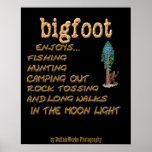 Bigfoot Enjoys Poster