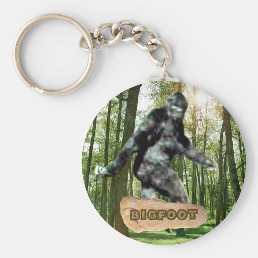 Bigfoot Keychain