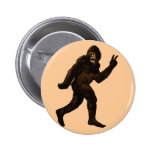Bigfoot Peace Sign Pins