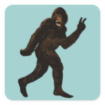 Bigfoot Peace stickers