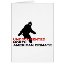 BIGFOOT: Undocumented North American Primate Card