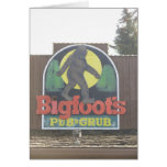 Bigfoot's Pub & Grill Greeting Card